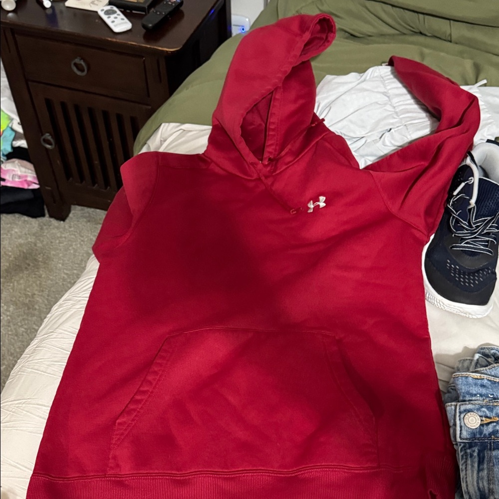 Under Armour dark red Hoodie